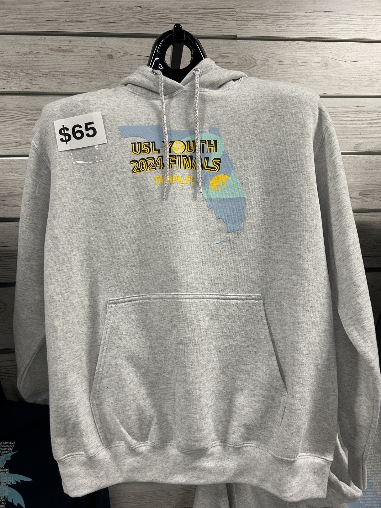 gray hoodie florida state shape